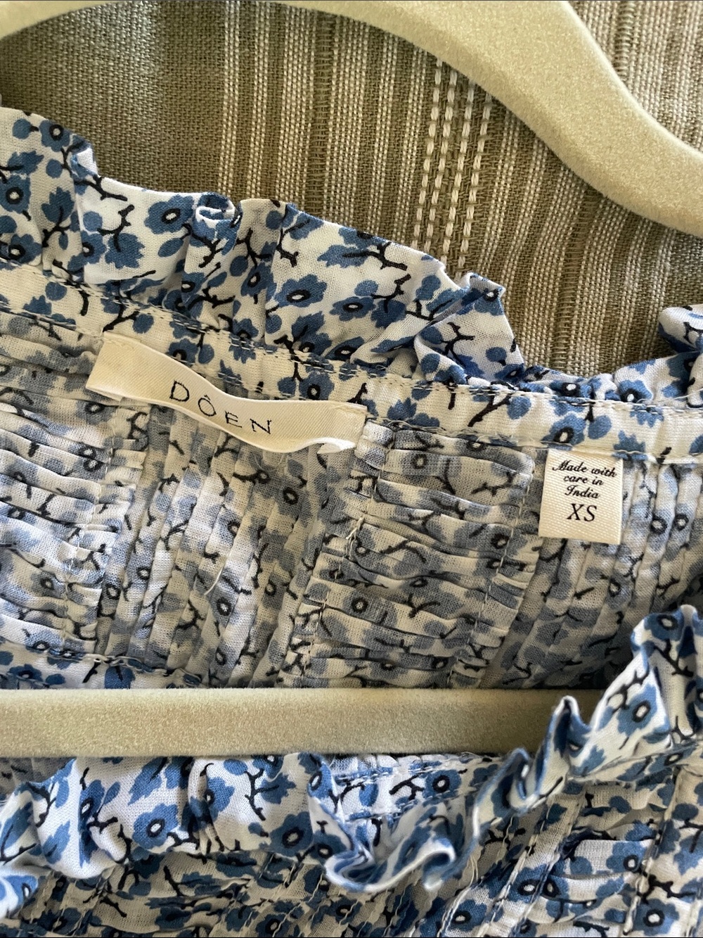 Doen Frances Top - cornflower - Picture 3 of 3